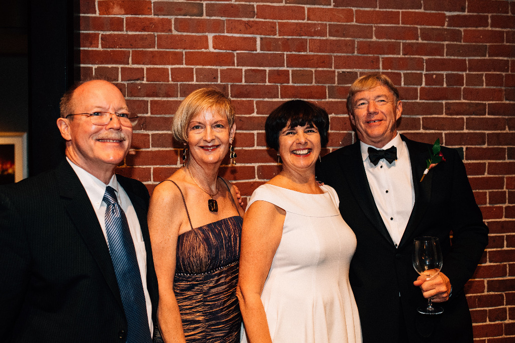 Dave Darnell, Peg Moore Darnell (MK68), Adele Bozza (MK68), Ted Dick (MK67)