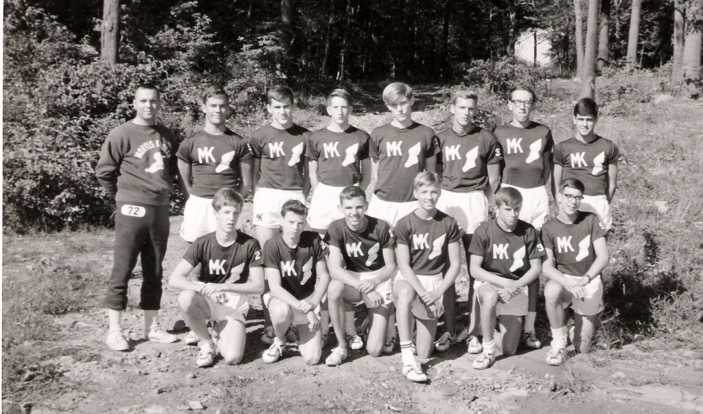 First Row - ?, Steve Laverty, Gary Hermann, ?, Jack Beckwith, ?
Second Row-Coach Martin Grogan, ?, Tim Steele, Larry Watts, John McClellan, Jacque Swart, Richard Barber, Craig Heaslip